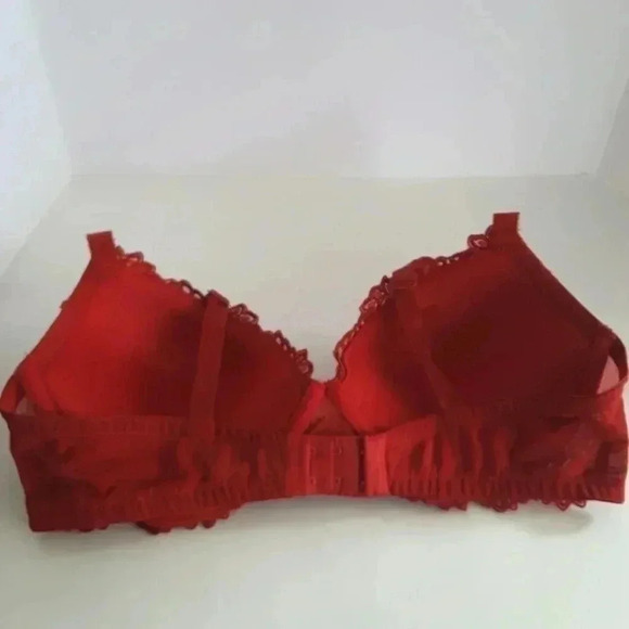 Ambrielle Strawberry Red Bra - Picture 2 of 5